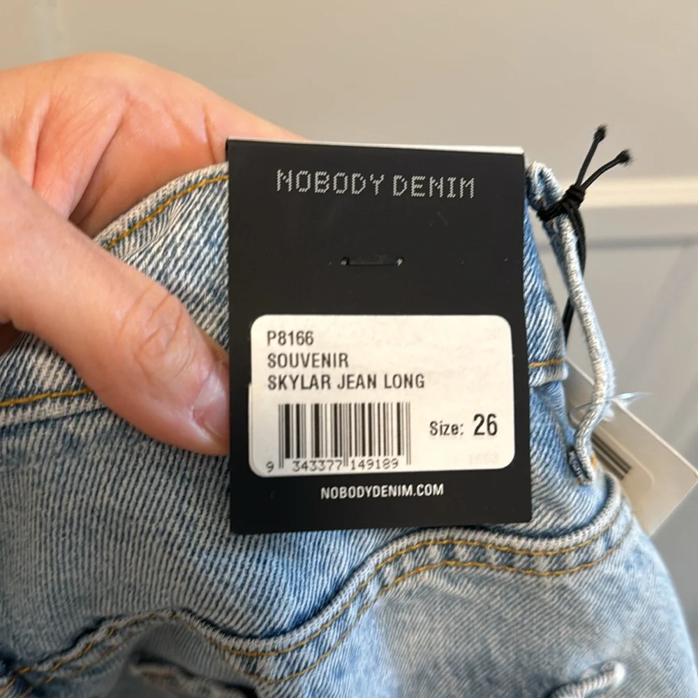 NWT Nobody Denim Skylar jeans size 26 sold out Revolve - Picture 8 of 9